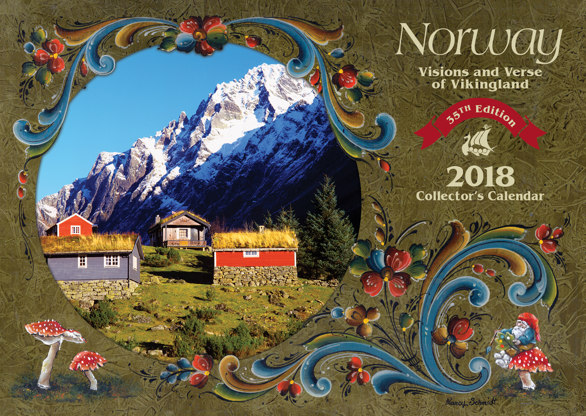 2018 Paulstad Norway- Visions and Verses, a land and it's people Collector's Calendar 2018 Paulstad Norway- Visions and Verses, a land and it's people Collector's Calendar